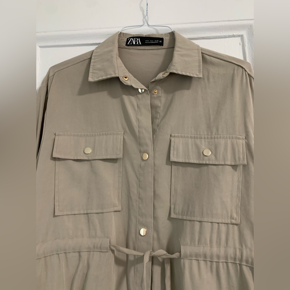 Zara shirt dress - size Small - Picture 4 of 7